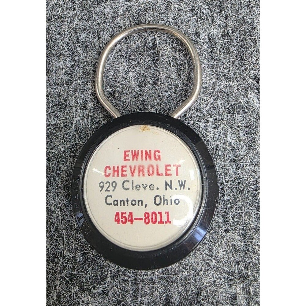 Vintage Ewing Chevrolet Keychain Since 1914